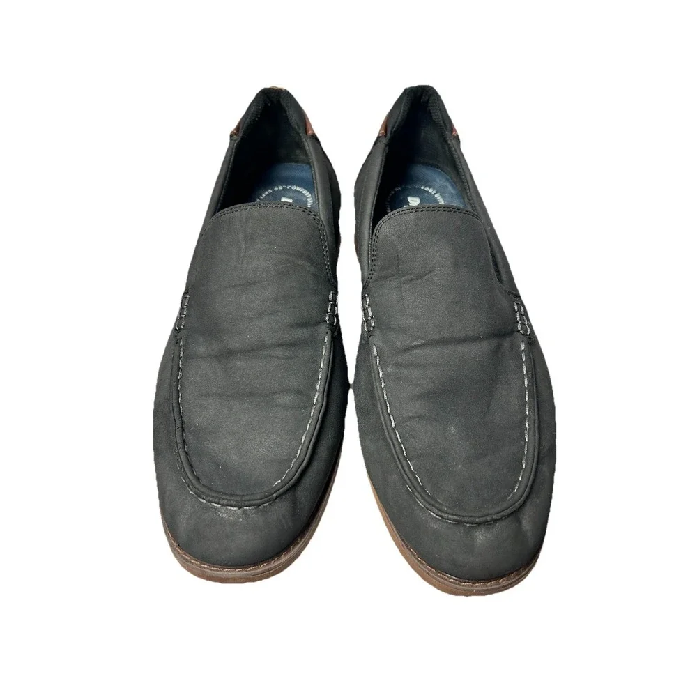 Dr. Scholl's Sync Up Moc Men's 12M Black Slip On Loafers Comfort Casual Gorpcore